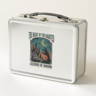 Lunch Box Halloween Horreur Nuit Enchantée Vintage Effrayant