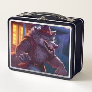 Lunch Box Halloween/loup-garou/automne/automne