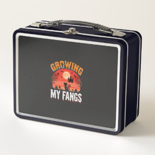 Lunch Box Halloween Mes Crocs Poussent Chat Hanté
