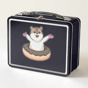 Lunch Box Hamster avec de l'âne au chocolat