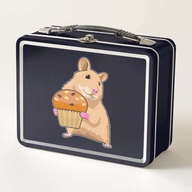 Lunch Box Hamster avec Muffin (Devant)