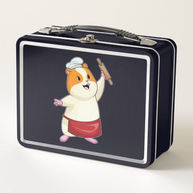 Lunch Box Hamster comme boulon avec broche à rouleaux (Devant)
