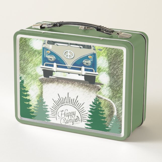 Lunch Box Happy Camper (Dos)