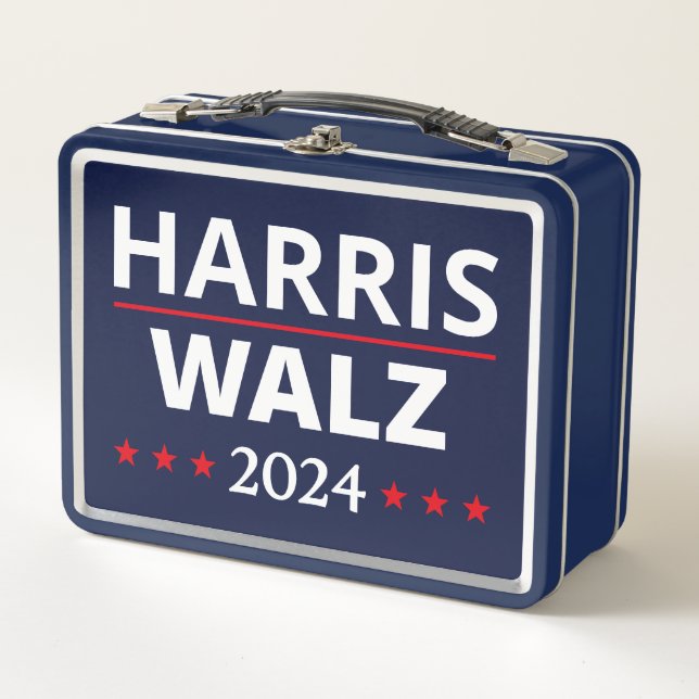 Lunch Box Harris Walz Election 2024 III (Devant)