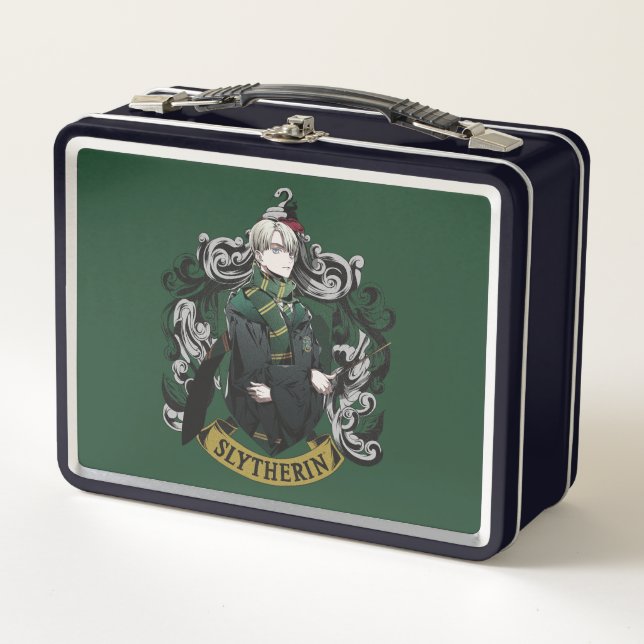 Lunch Box HARRY POTTER™ | Anime Draco Malfoy House Crest (Devant)