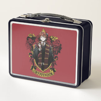 Lunch Box HARRY POTTER™ | Anime Ron Weasley House Crest