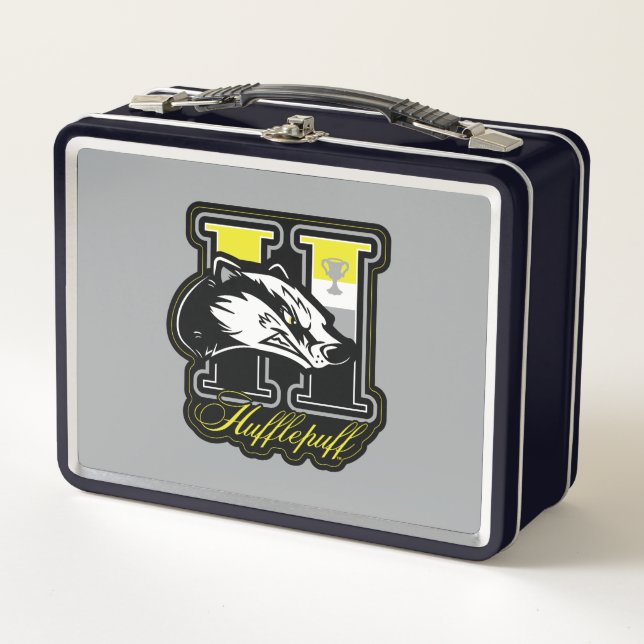 Lunch Box HARRY POTTER™ | HUFFLEPUFF™ Badge sportif (Devant)