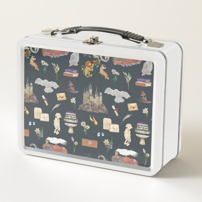 Lunch Box HARRY POTTER™ | Motif icônes (Devant)