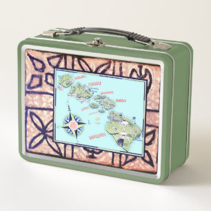 Lunch Box Hawaii Tapa