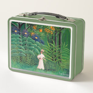 Lunch Box Henri Rousseau - Femme marchant dans une forêt exo