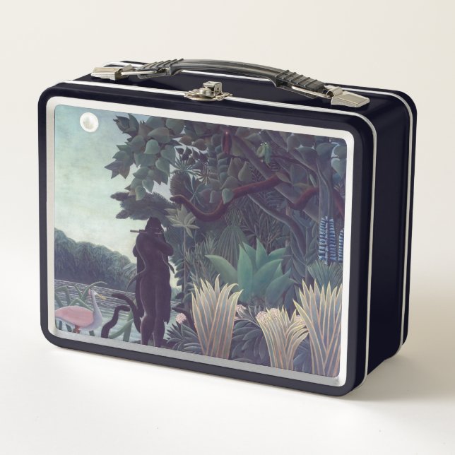 Lunch Box Henri Rousseau - La Charmeuse de serpents (Devant)