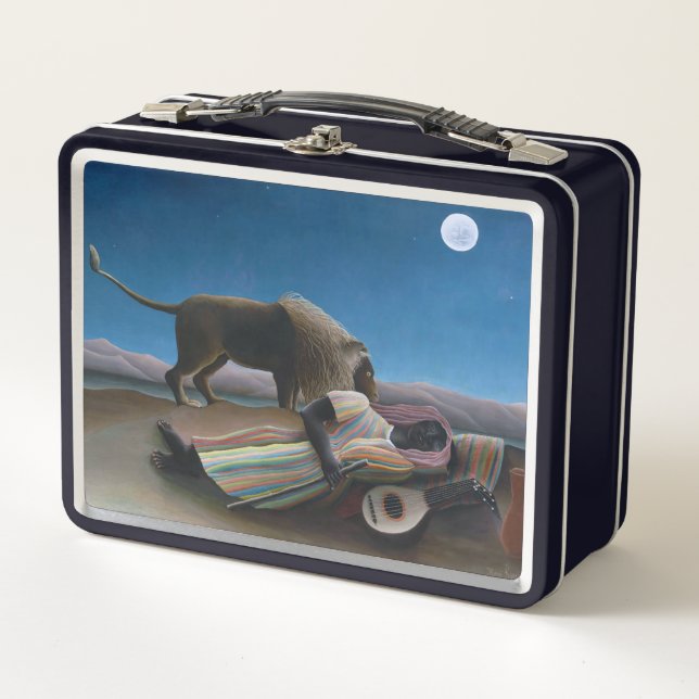 Lunch Box Henri Rousseau - Les Tziganes qui dorment (Devant)