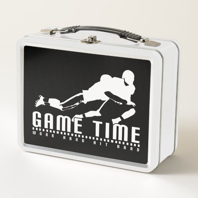 Lunch Box Heure du jeu - Tackle (Devant)