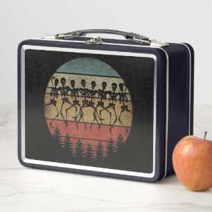 LUNCH BOX HEUREUX HALLOWEEN SKELETON DANSE