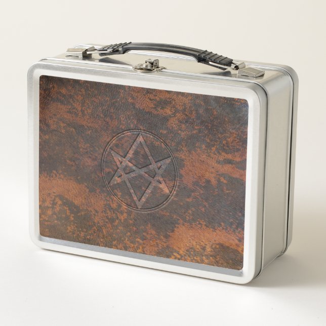 Lunch Box Hexagramme unicursal tombé (Devant)