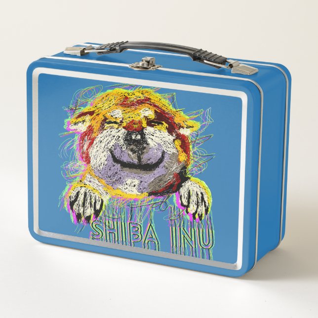 LUNCH BOX "HI" SHIBA INU (Devant)