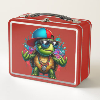 Lunch Box hip hop de tortue cool