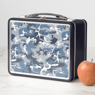 Lunch Box Hiver Camouflage bleu neige, Militaire, Armée