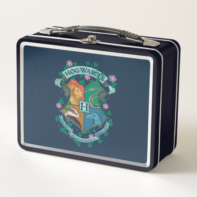 Lunch Box HOGWARTS™ Floral Crest (Devant)