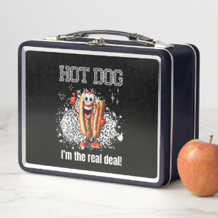 Lunch Box Hot Dog! Je suis le vrai marché