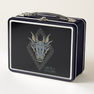 Lunch Box HOUSE of the Dragon Skull Diamond Crest