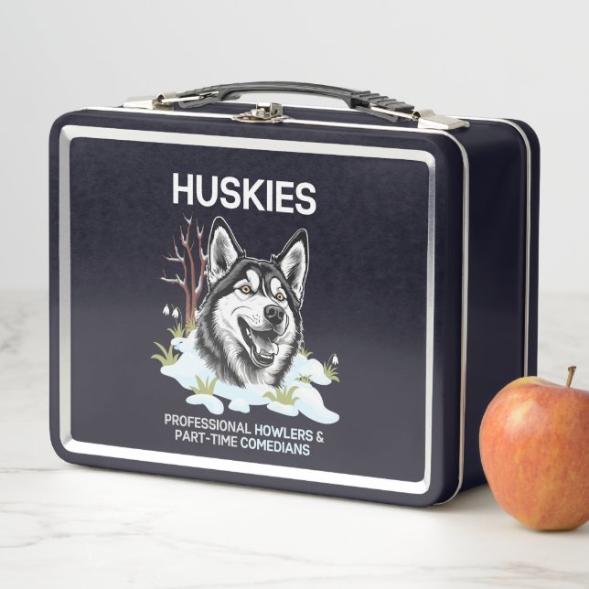 Lunch Box Huskies : Howlers professionnels et comédien à tem (En situation)