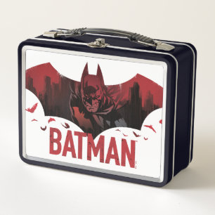 Lunch Box Icône Batman Crimson Gotham