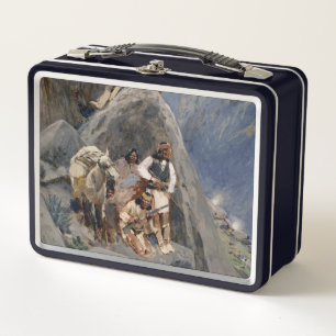 Lunch Box Icônes amérindiennes : Guerriers Apache, Cavalerie