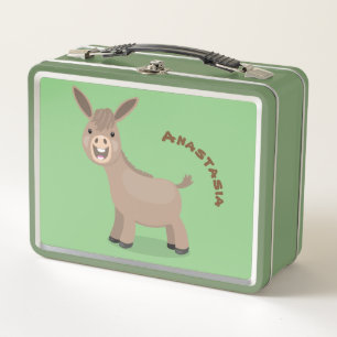 Lunch Box Illustration d'âne miniature joyeux