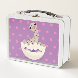 Lunch Box Illustration d'autruche pour bébé à couver mignon