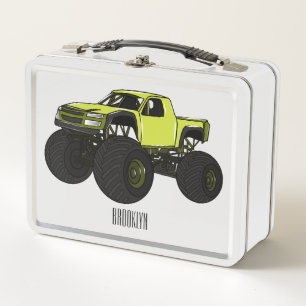 Lunch Box Illustration de camion monstre