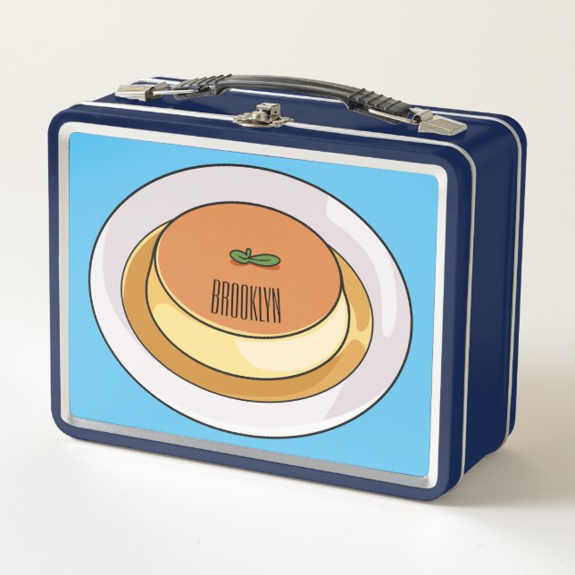 Lunch Box Illustration de caramel de crème (Devant)