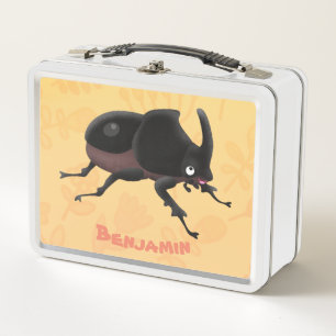 Lunch Box Illustration de cartoon de scarabée rhinocéros mig