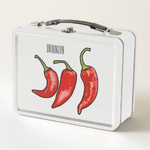 Lunch Box Illustration de chili
