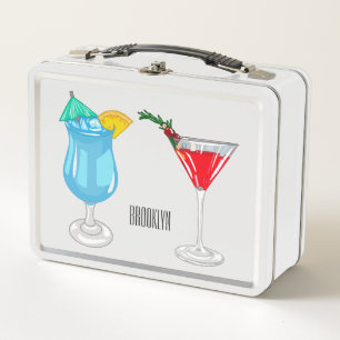 Lunch Box Illustration de cocktail