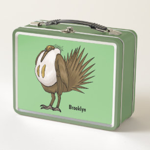Lunch Box Illustration de dessin animé de tétras des armoise