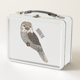 Lunch Box illustration de dessin animé d'oiseau bouffon à go
