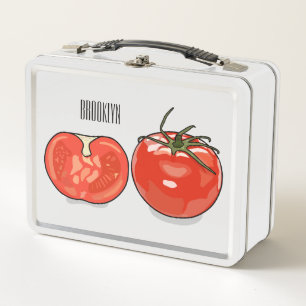 Lunch Box Illustration de dessin sur la tomate
