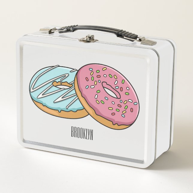 Lunch Box Illustration de Donut (Devant)