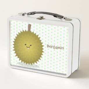 Lunch Box Illustration de durian de dessin animé mignon et h