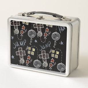 Lunch Box Illustration de gribouillis de temps de récréation