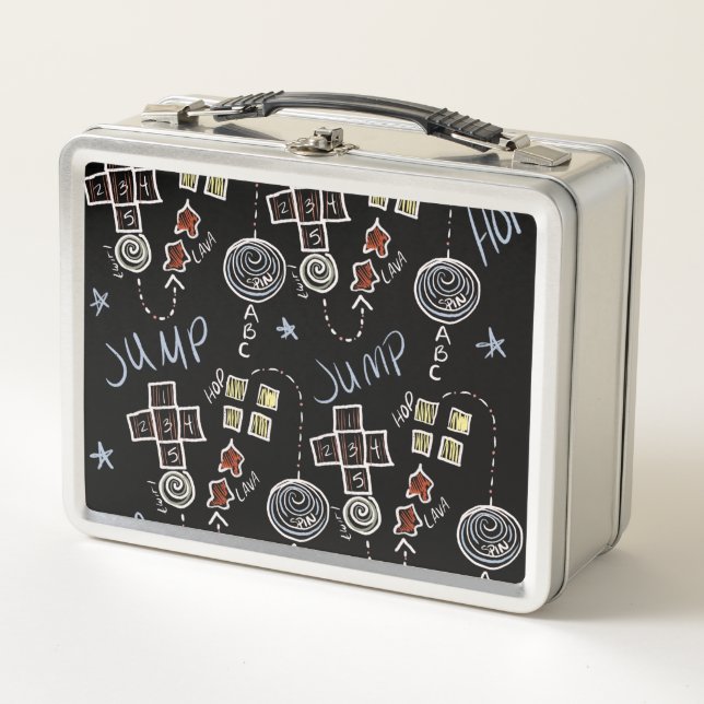 Lunch Box Illustration de gribouillis de temps de récréation (Devant)