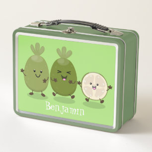 Lunch Box Illustration de mignonne guava feijoa