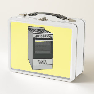 Lunch Box Illustration de poêle électrique