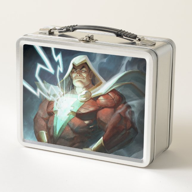 Lunch Box Illustration de Shazam en crise infinie (Devant)