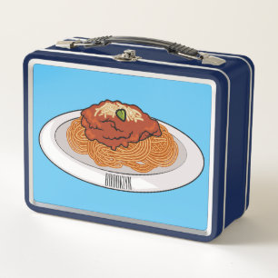 Lunch Box Illustration de Spaghetti