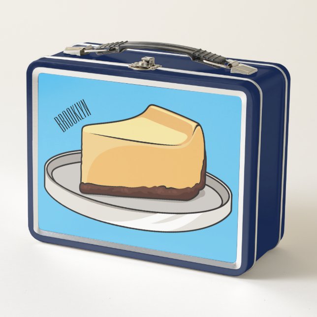 Lunch Box Illustration du dessin animé Cheesecake (Devant)