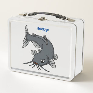 Lunch Box Illustration du poisson-chat mignon