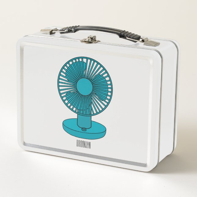 Lunch Box Illustration du ventilateur (Devant)