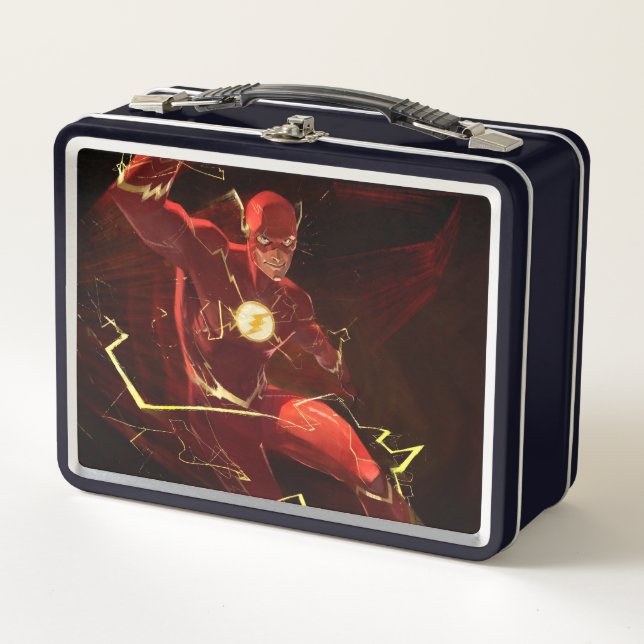 Lunch Box Illustration flash de crise infinie (Devant)